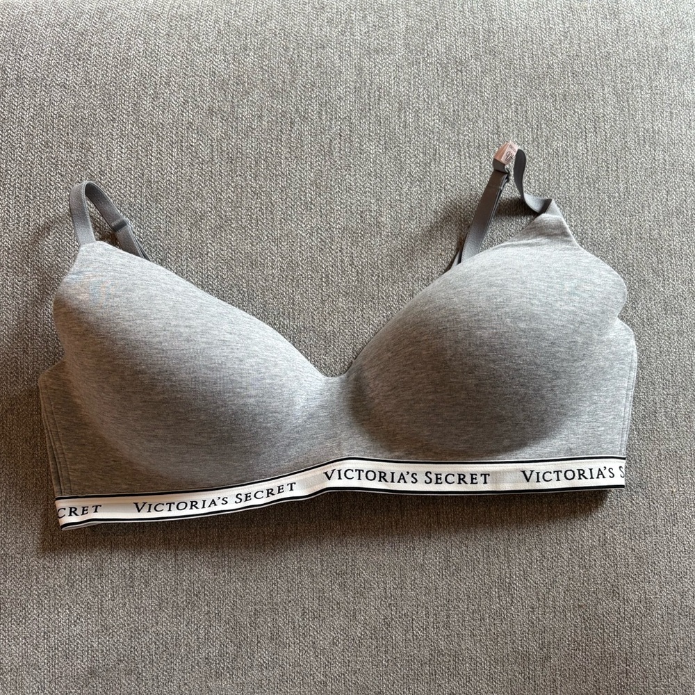 Victoria's Secret Heather Gray Wireless Bra